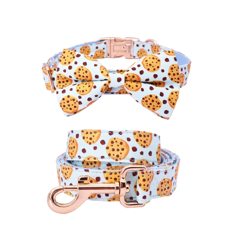 Cookie Dog Collar and Leash