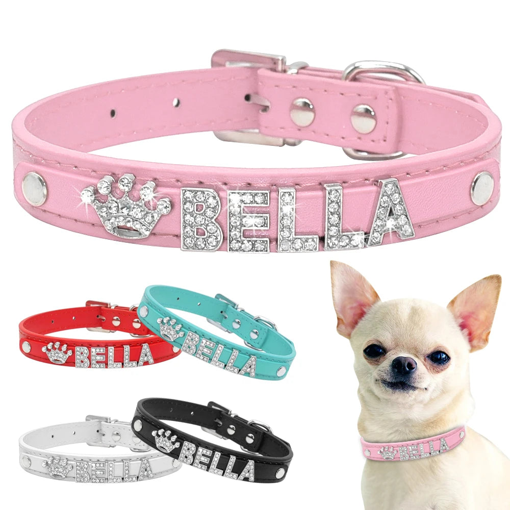 Bling Rhinestone Pet Collar