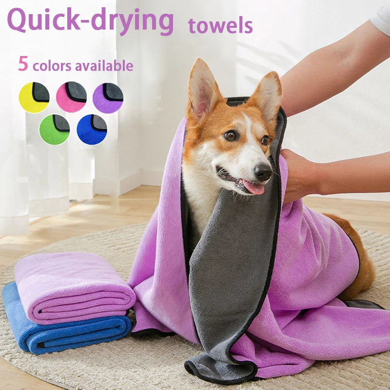 Pet Quick Dry Dog Towel