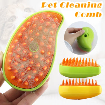 3-in-1 Steamy Pet Brush