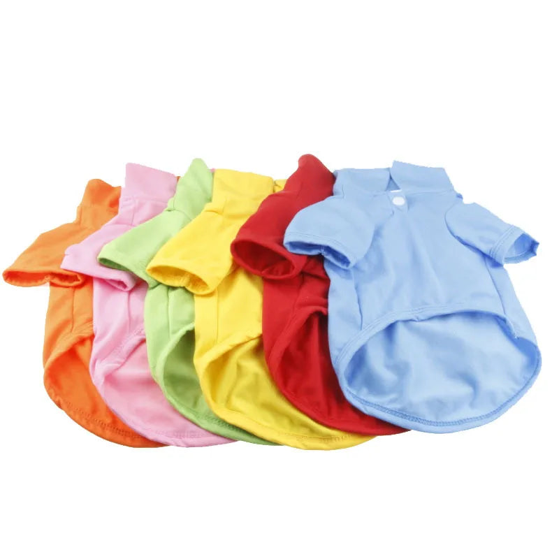 Candy Colored Pet Polo Shirt