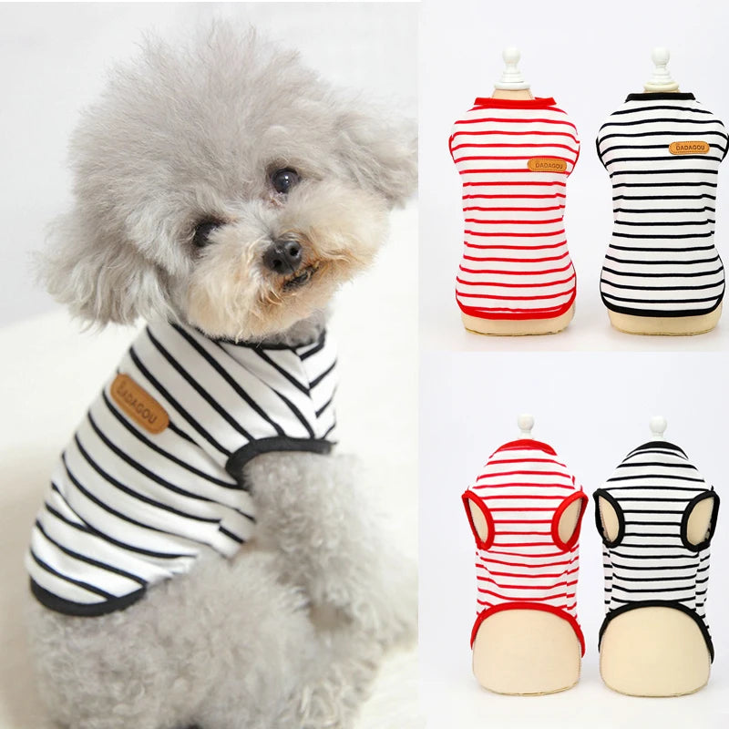 Stripped Comfy Pet Vest