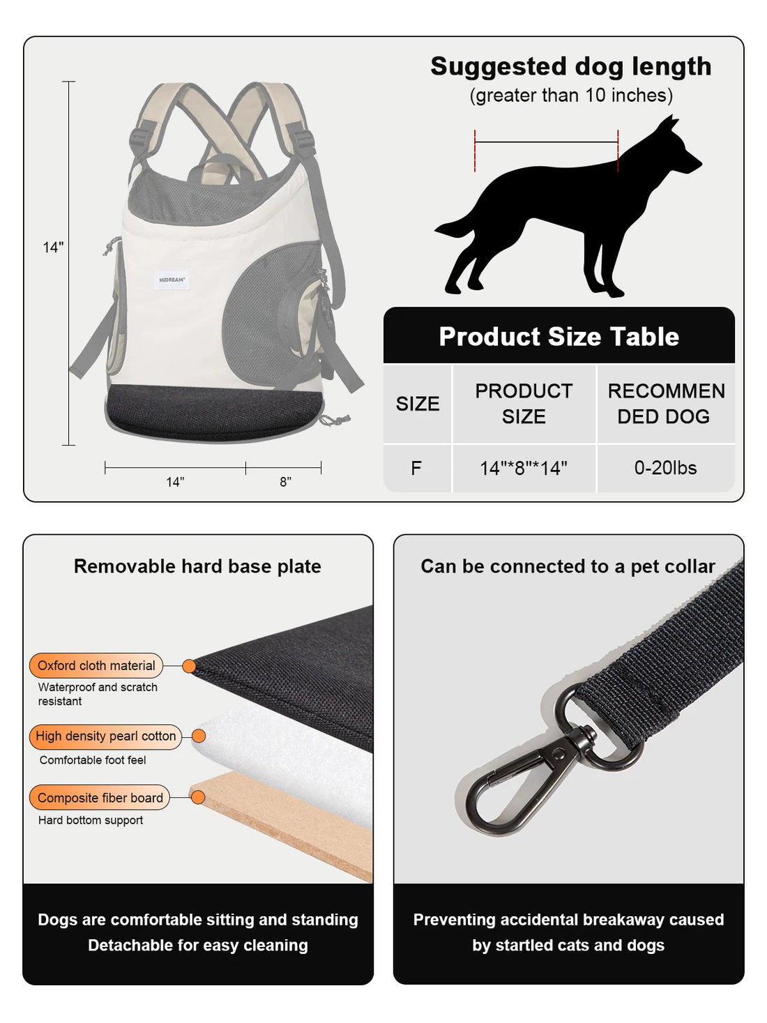 Pet Chest Carrier With X-Cross Straps