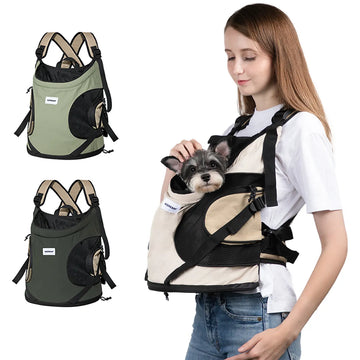 Pet Chest Carrier With X-Cross Straps